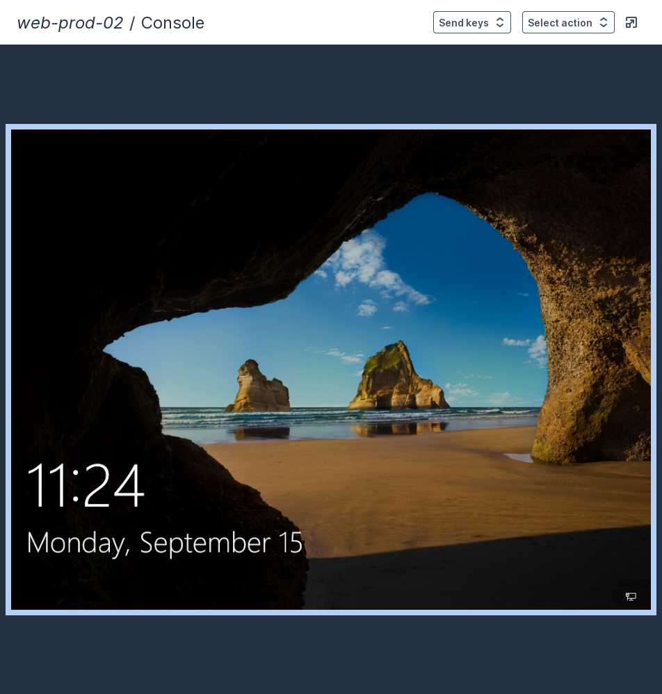 Accessing VM Console