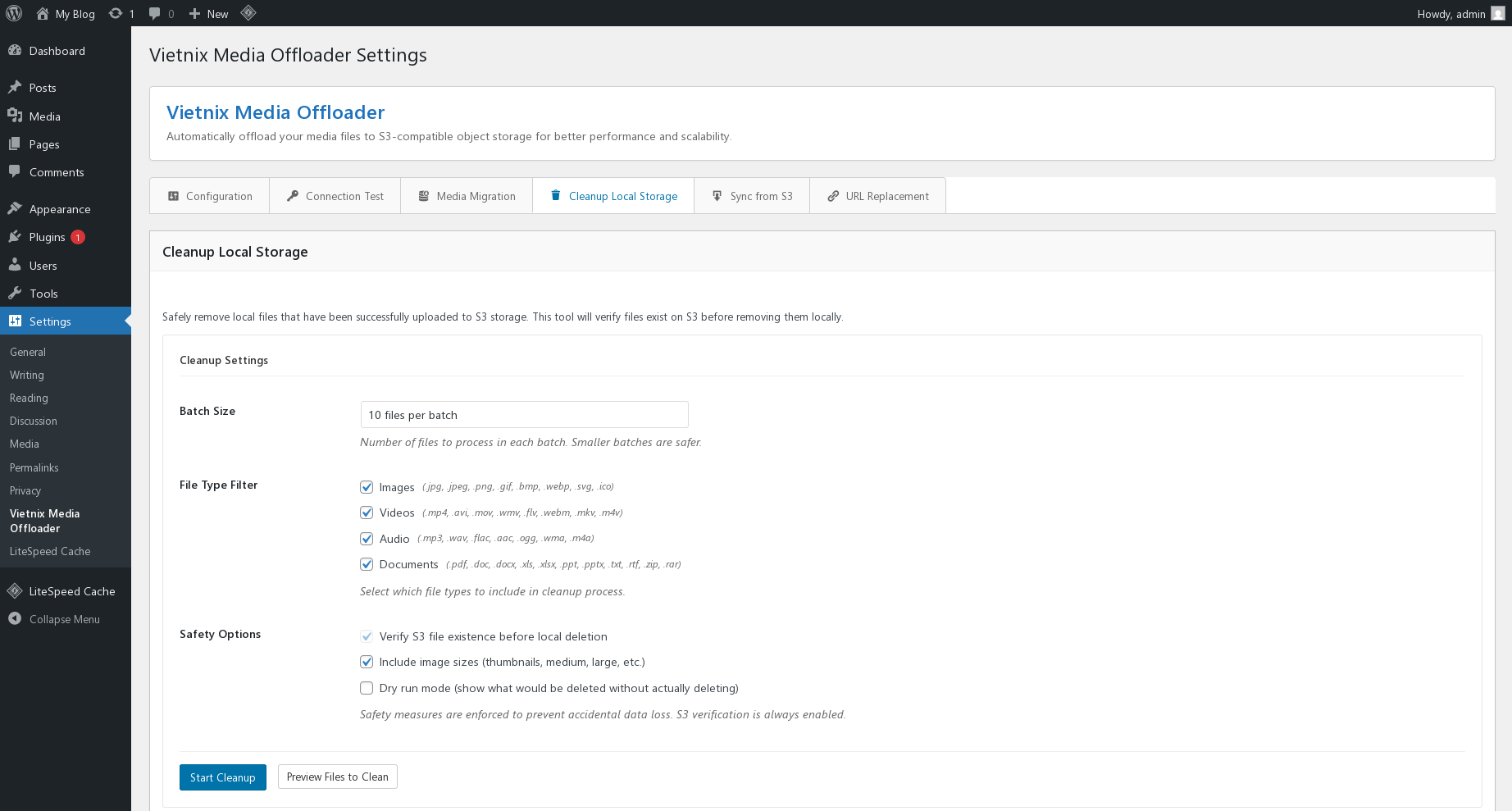 Cleanup Local Storage